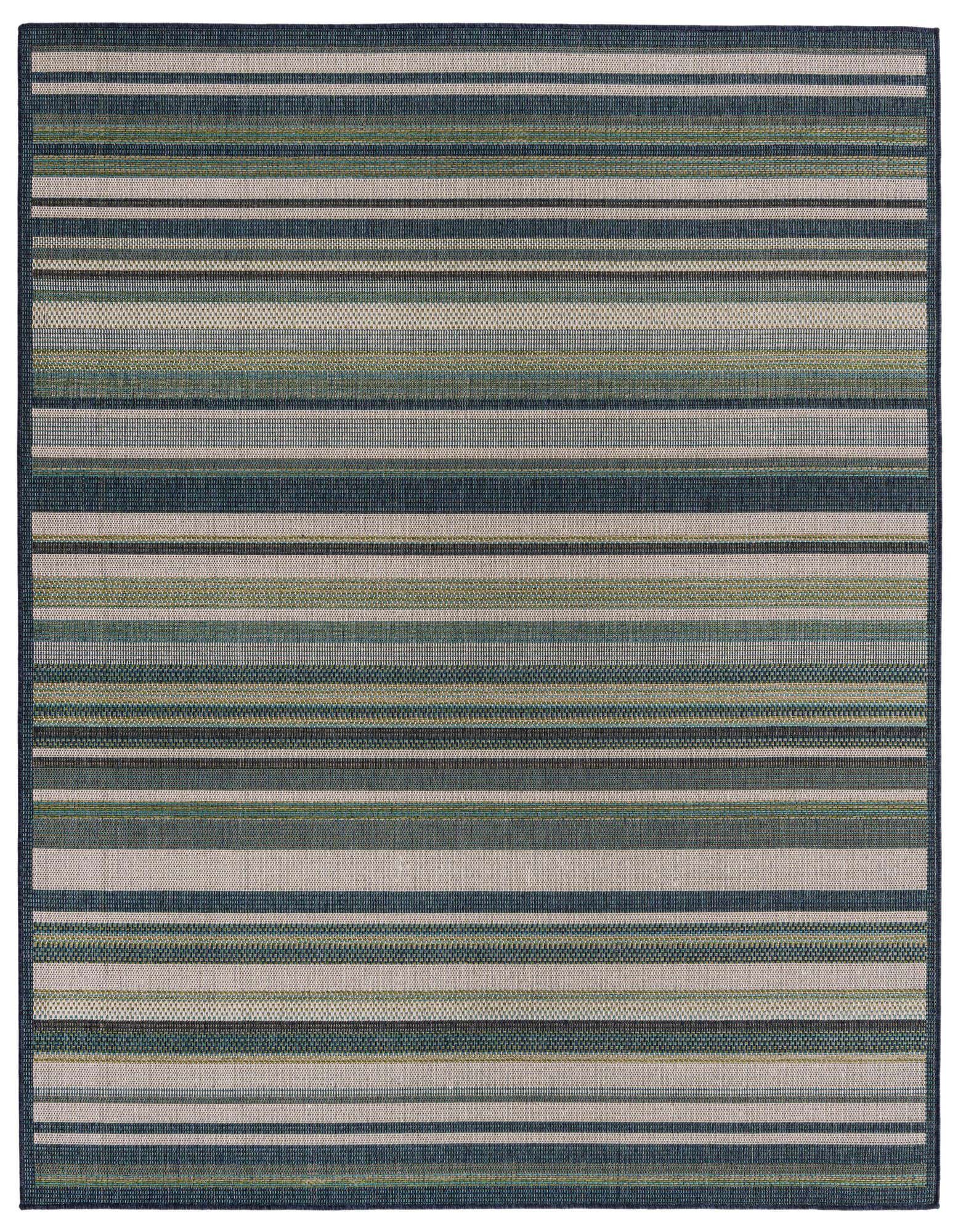 7' 10 x 7' 10 Easy-Clean Baja Indoor / Outdoor Square Rug