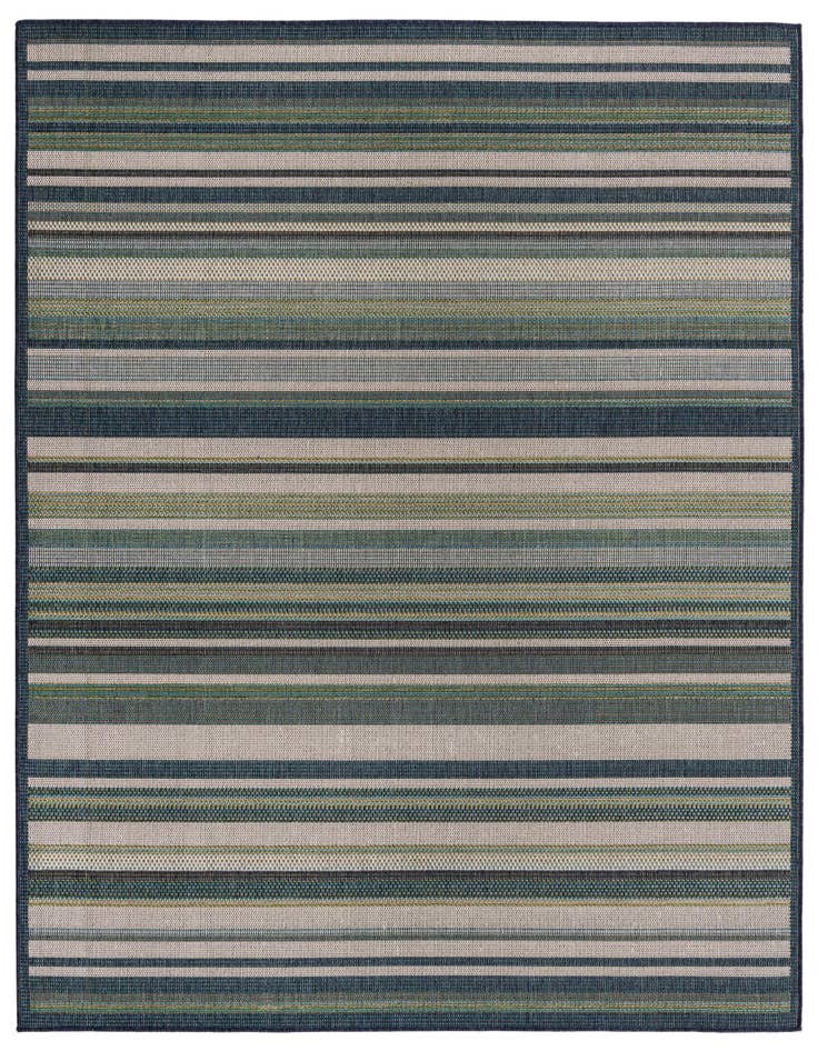 Detail image of 7' 10 x 7' 10 Easy-Clean Baja Indoor / Outdoor Square Rug