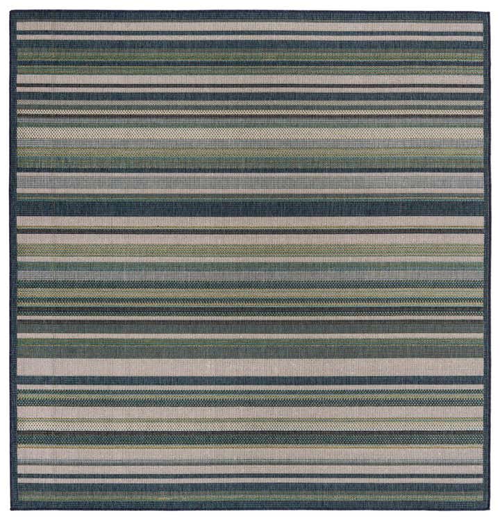 7' 10 x 7' 10 Easy-Clean Baja Indoor / Outdoor Square Rug