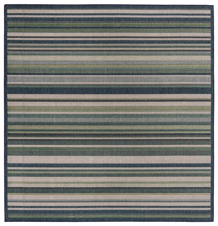 Detail image of 7' 10 x 7' 10 Easy-Clean Baja Indoor / Outdoor Square Rug