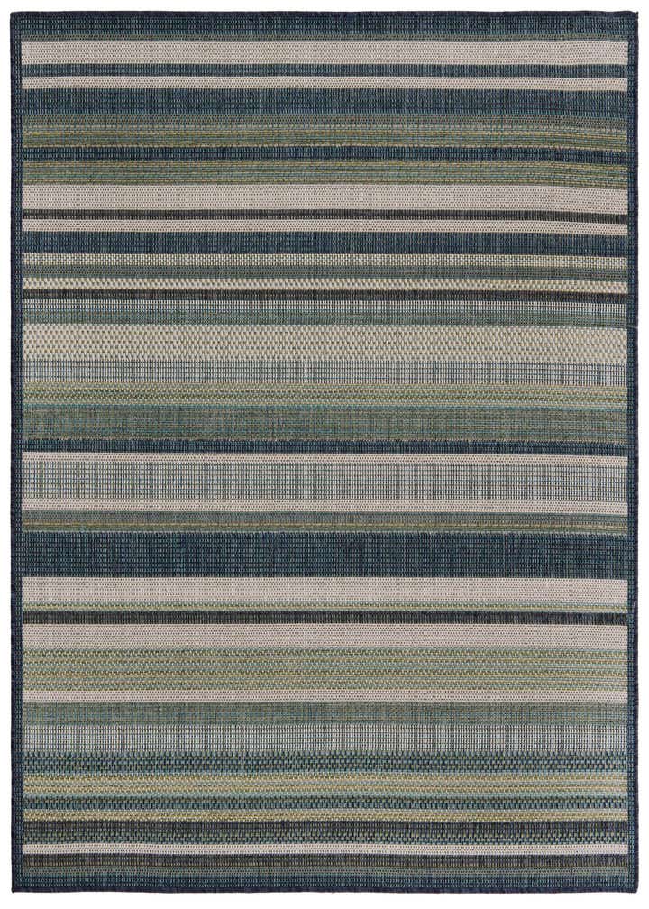 5' 3 x 5' 3 Easy-Clean Baja Indoor / Outdoor Square Rug