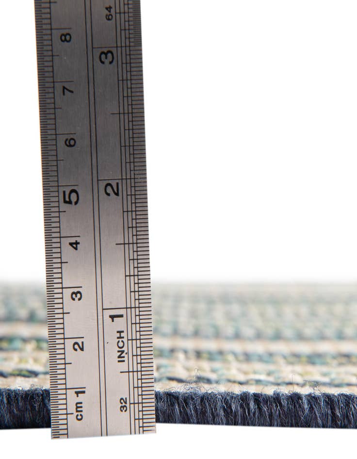 Detail image of 7' 10 x 7' 10 Easy-Clean Baja Indoor / Outdoor Square Rug
