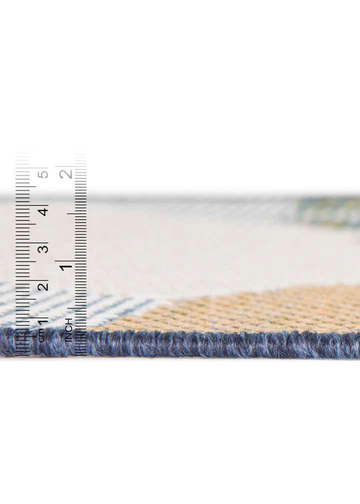 10' x 10' Easy-Clean Baja Indoor / Outdoor Square Rug