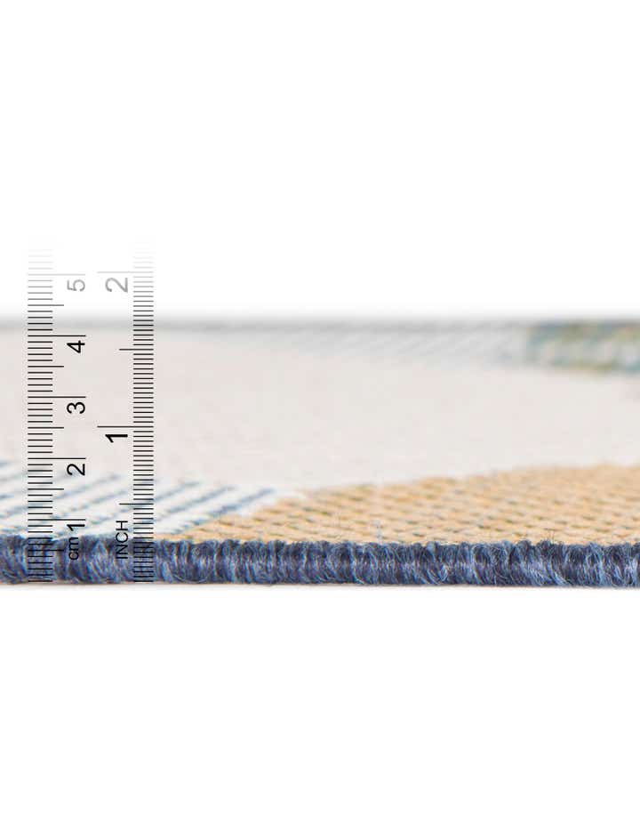 10' x 10' Easy-Clean Baja Indoor / Outdoor Square Rug
