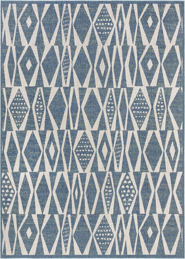 10' x 10' Easy-Clean Baja Indoor / Outdoor Square Rug