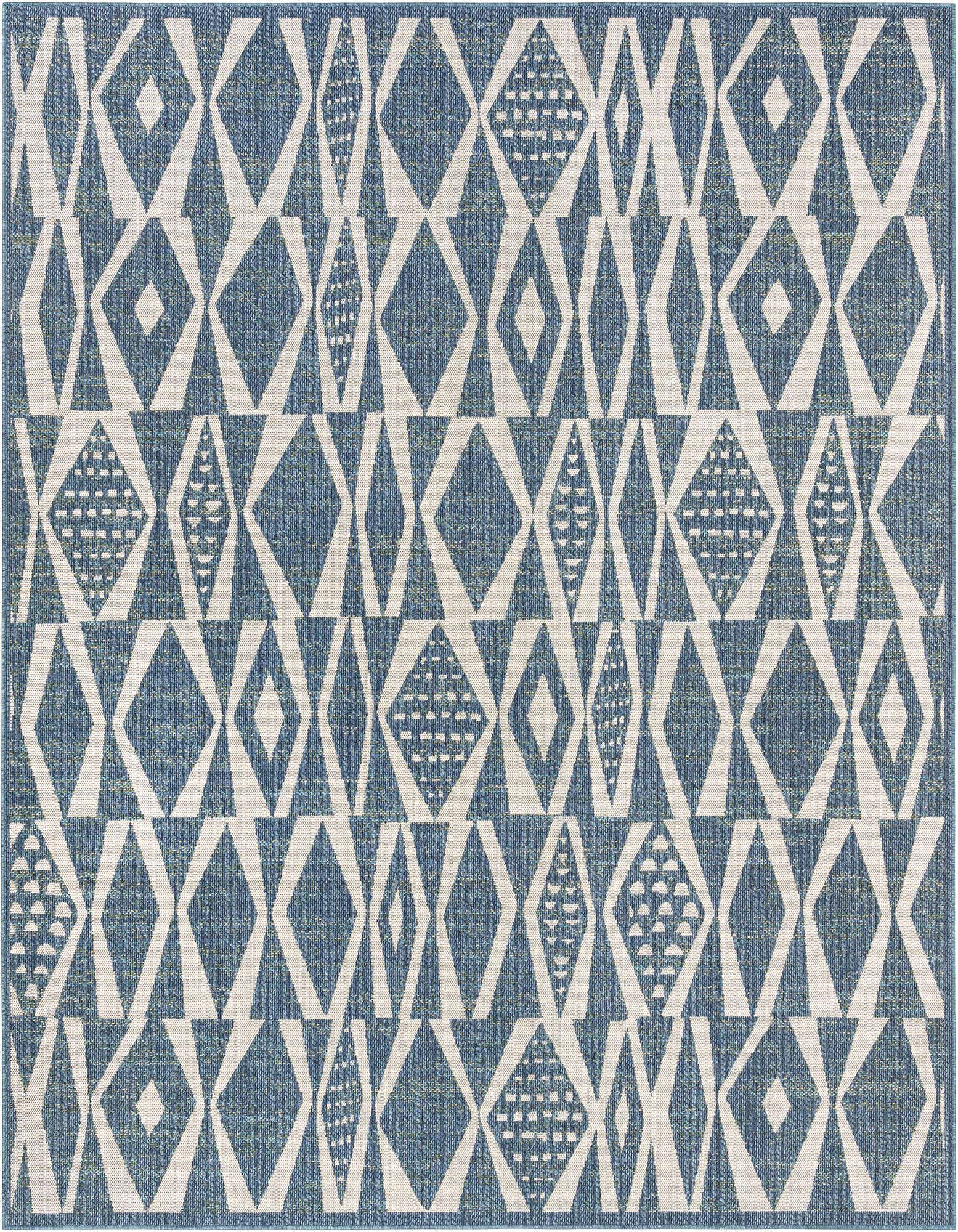 10' x 10' Easy-Clean Baja Indoor / Outdoor Square Rug