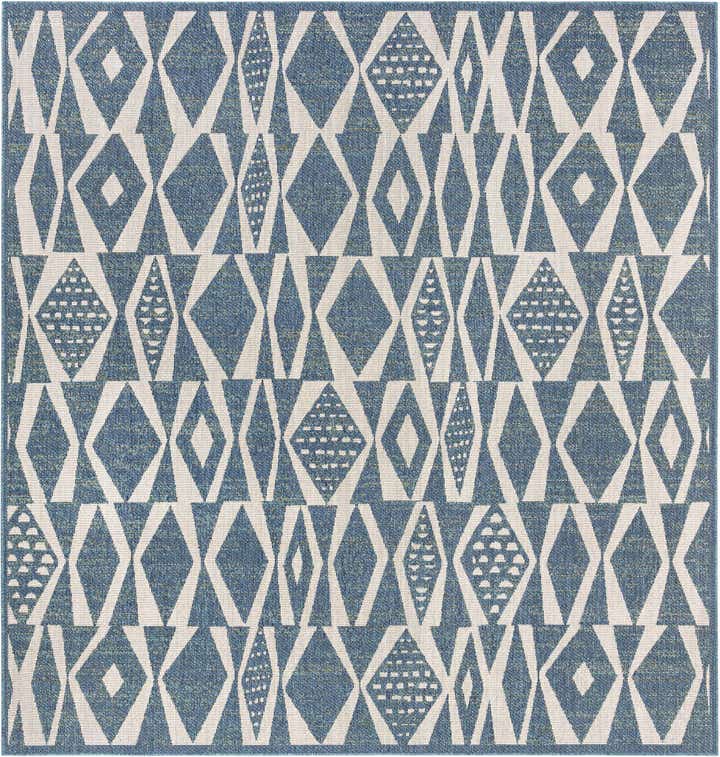 10' x 10' Easy-Clean Baja Indoor / Outdoor Square Rug