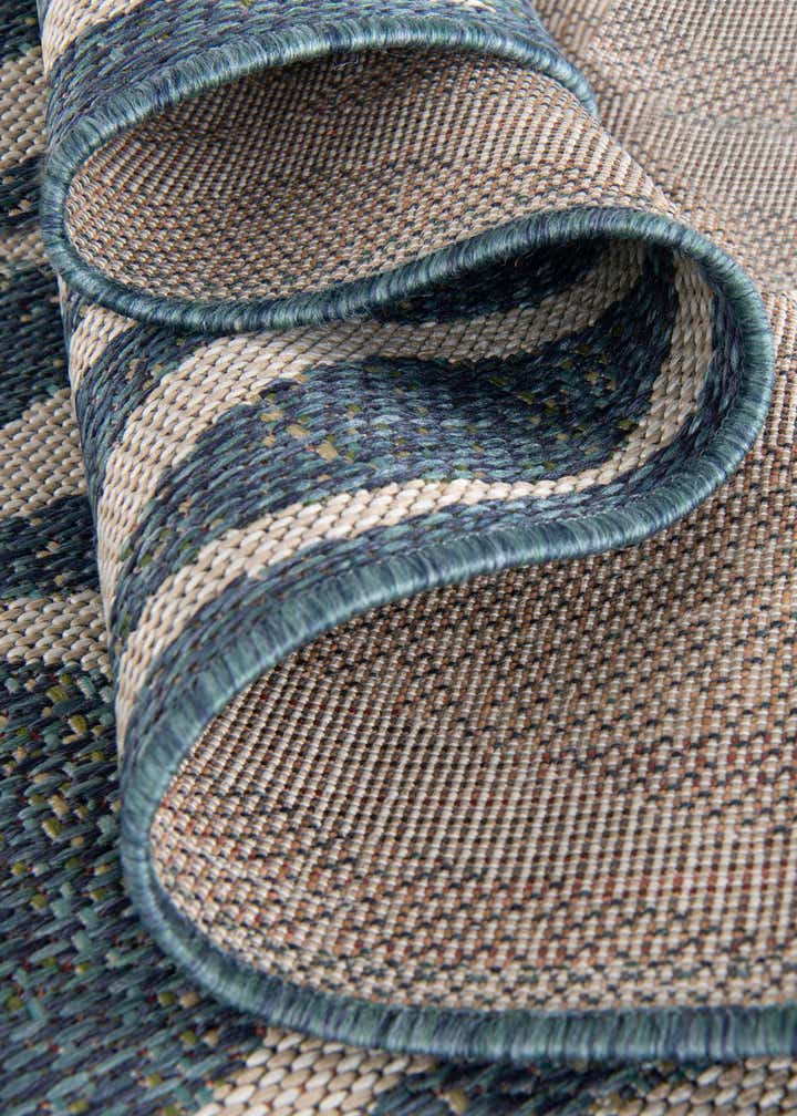 10' x 10' Easy-Clean Baja Indoor / Outdoor Square Rug
