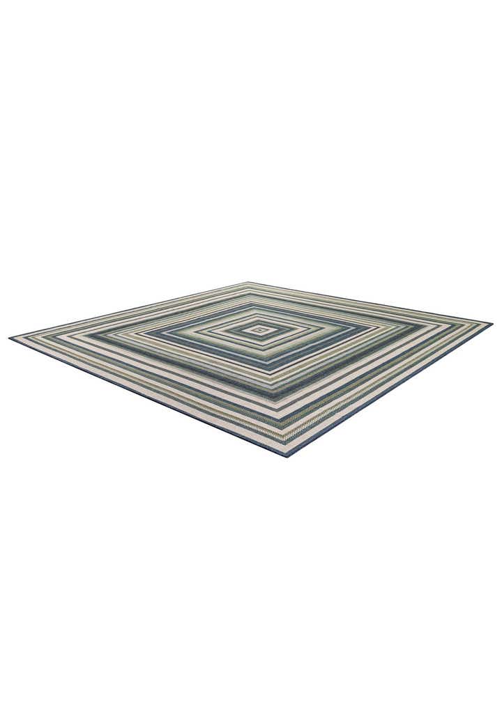 12' x 12' Easy-Clean Baja Indoor / Outdoor Square Rug