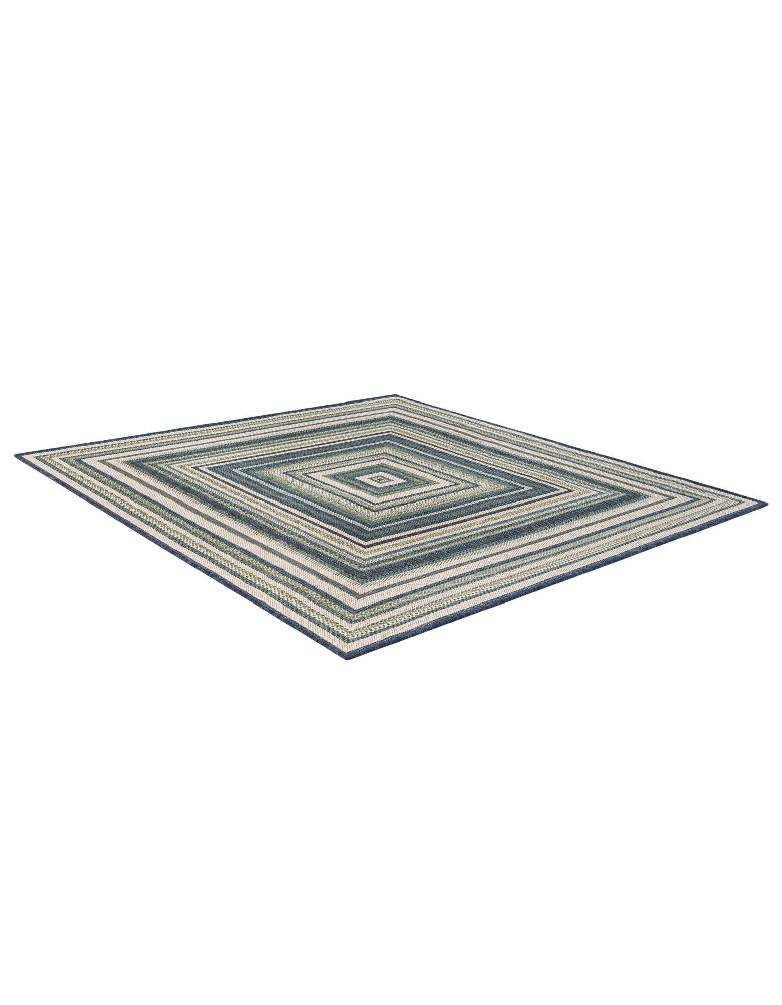 6' x 6' Easy-Clean Baja Indoor / Outdoor Square Rug