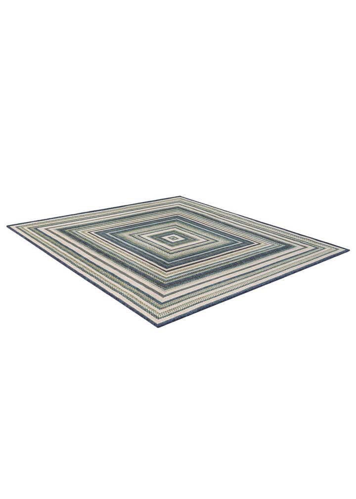 6' x 6' Easy-Clean Baja Indoor / Outdoor Square Rug