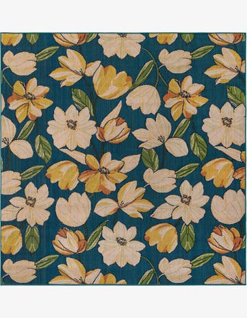 10' x 10' Easy-Clean Baja Indoor / Outdoor Square Rug