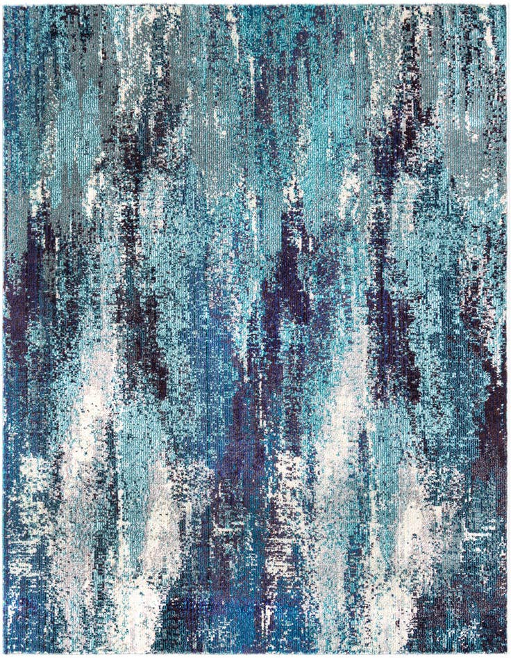 Detail image of 5' 3 x 5' 3 Washable Barcelona Square Rug