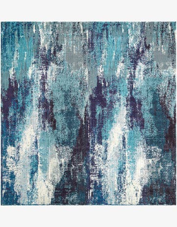 8' x 8' Washable Barcelona Square Rug