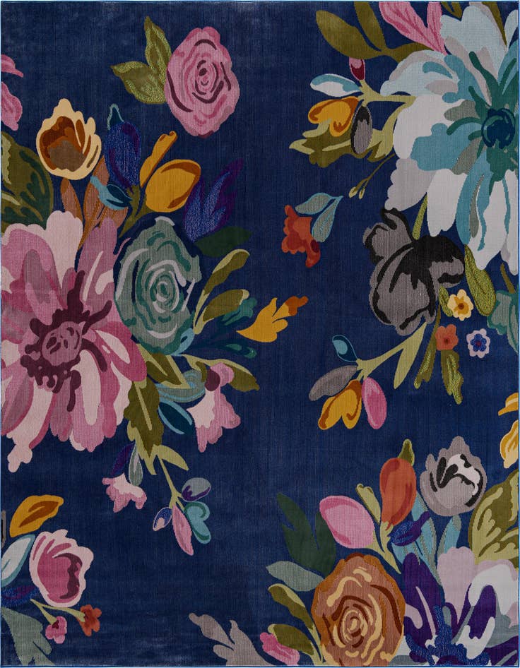 Detail image of 10' x 10' Blossom Square Rug