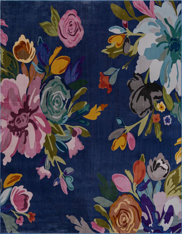Detail image of 7' 10 x 7' 10 Blossom Square Rug