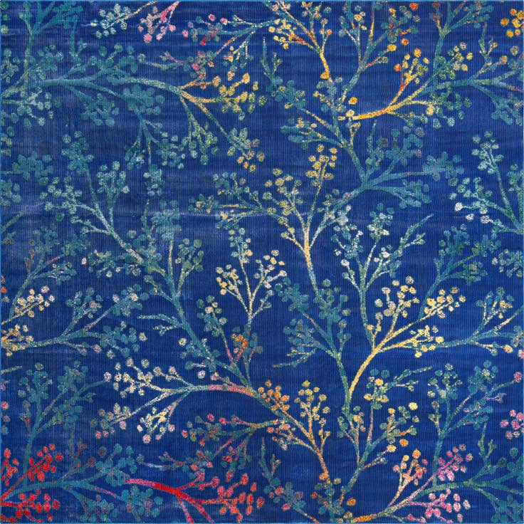 Detail image of 10' x 10' Blossom Square Rug