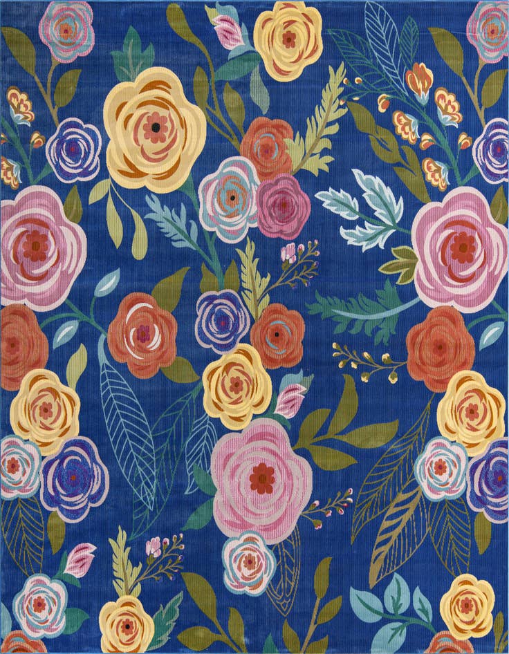 Detail image of 10' x 10' Blossom Square Rug