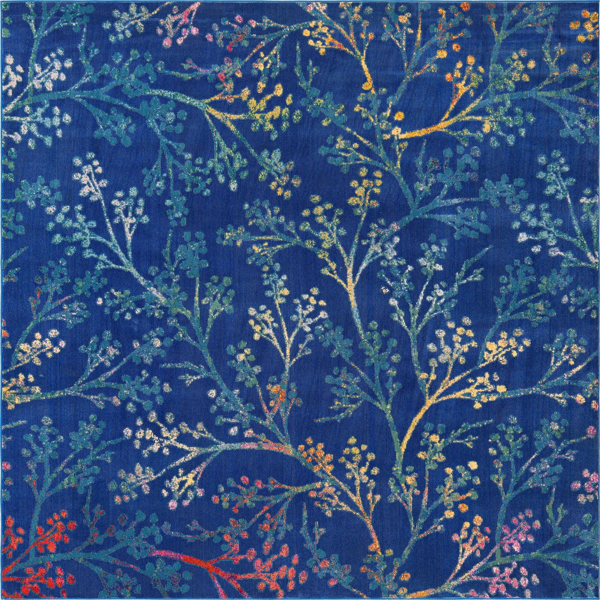 7' 10 x 7' 10 Blossom Square Rug