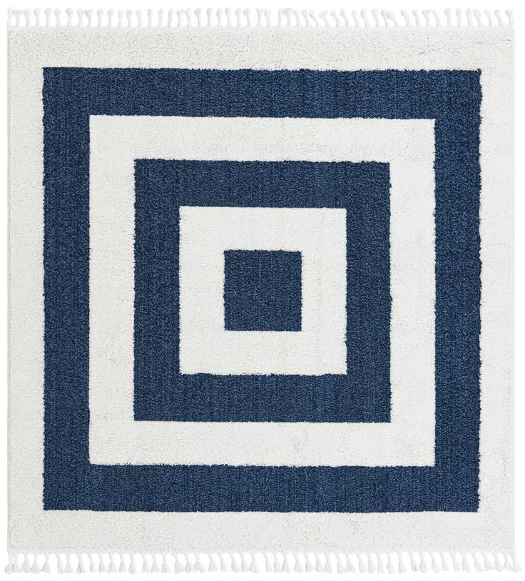 Detail image of 7' 10 x 7' 10 Boho Square Rug