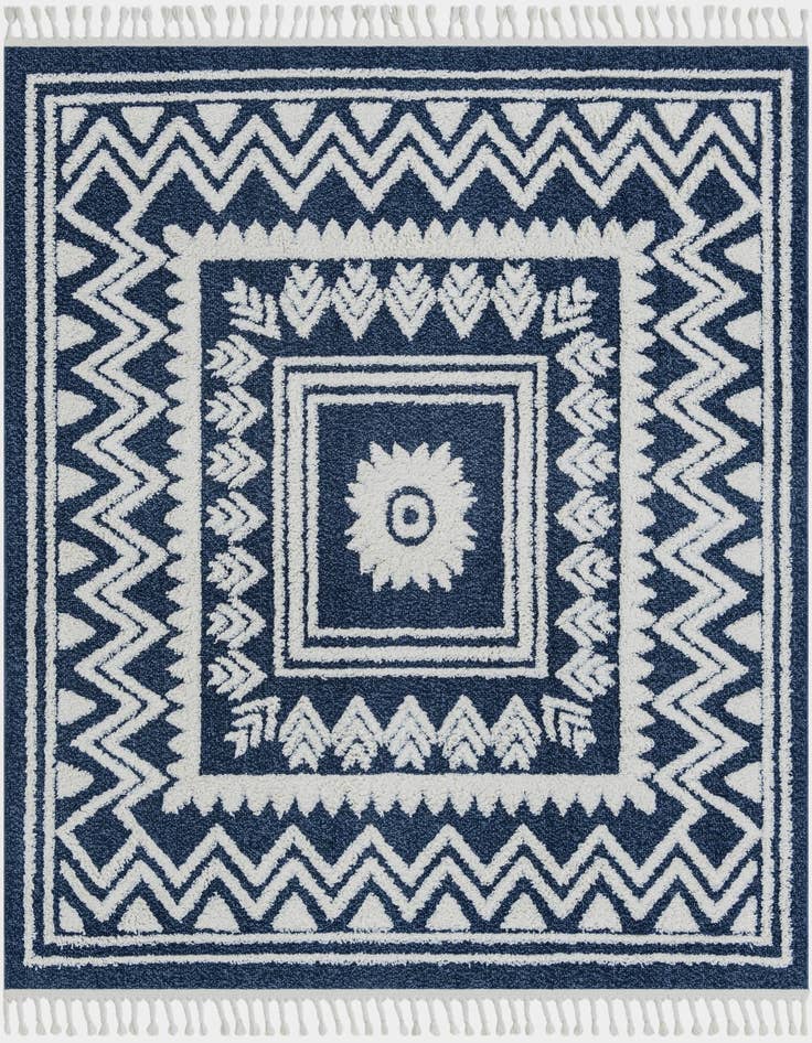 Detail image of 7' 10 x 7' 10 Boho Square Rug