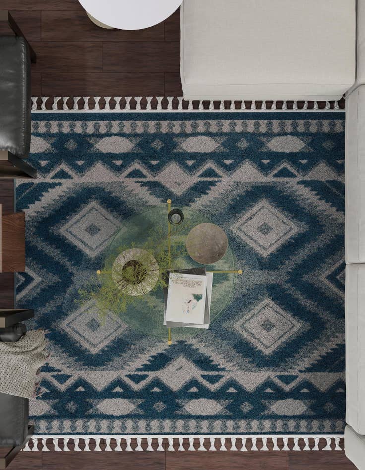 Detail image of 7' 10 x 7' 10 Boho Square Rug