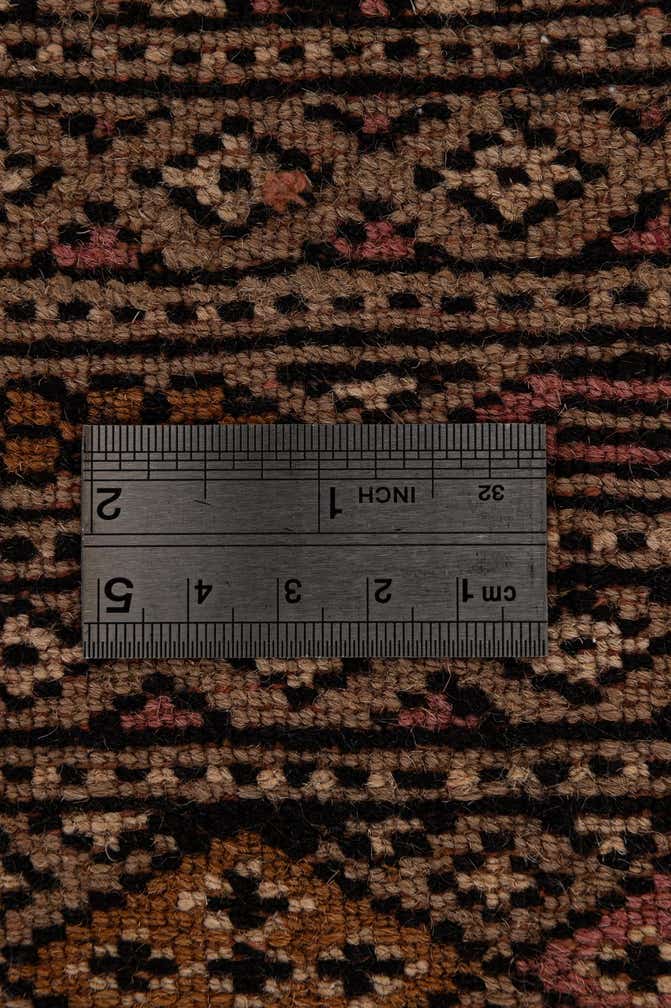 5' 10 x 6' 2 Hand Knotted Bokhara Oriental Wool Square Rug