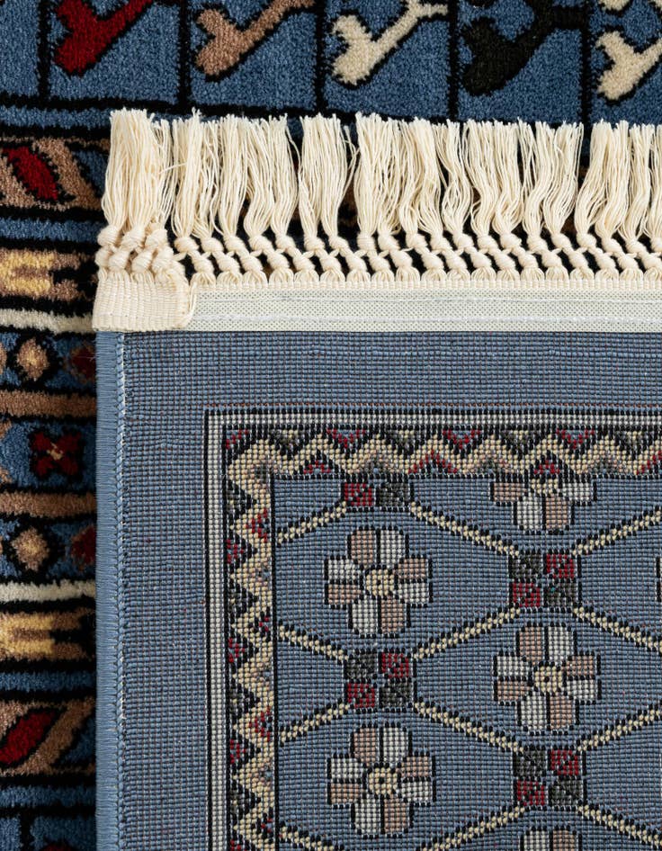 Detail image of 10' x 10' Bokhara Square Rug