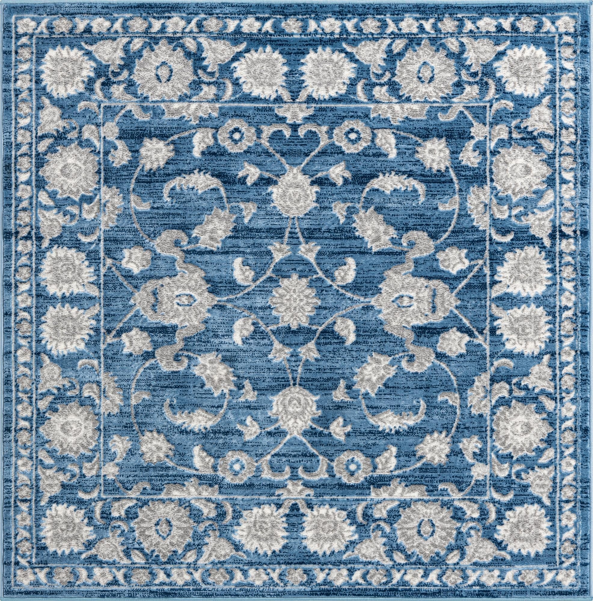 5' 3 x 5' 3 Boston Square Rug