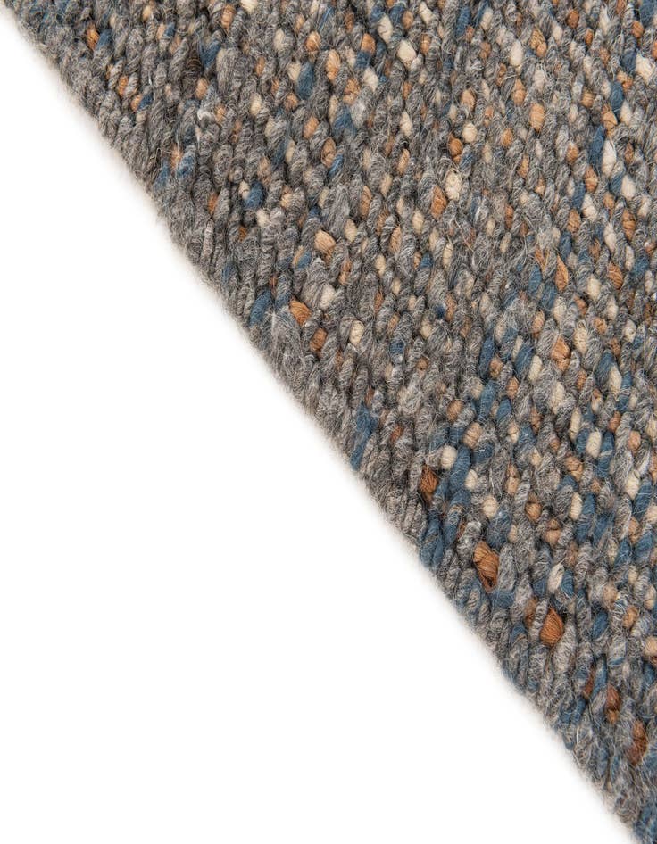 Detail image of 1' 7 x 1' 7 Handmade Braided Jute Square Rug