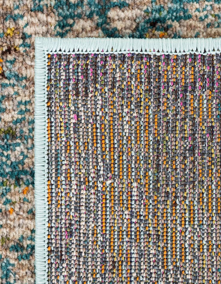 Detail image of 8' x 8' Washable Carnevale Square Rug