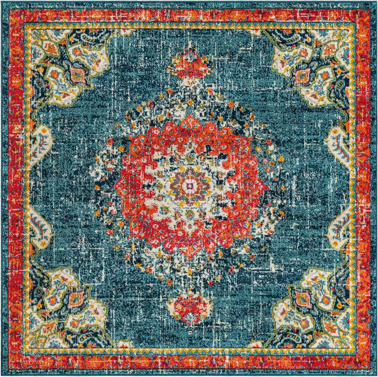 Detail image of 7' x 7' Carrington Square Rug