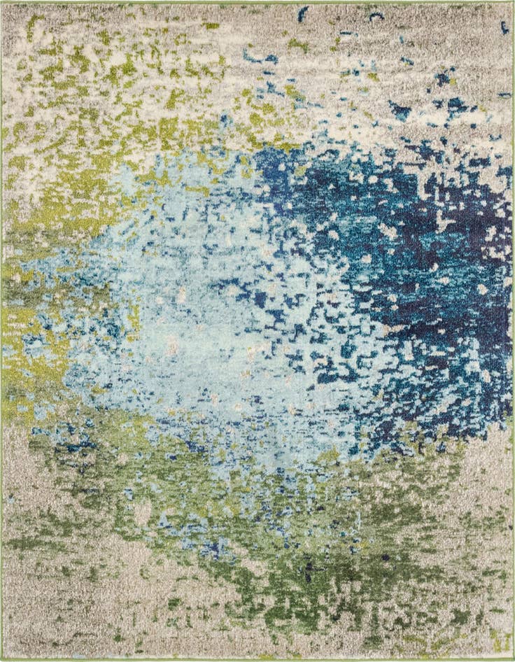 Detail image of 6' x 6' Washable Casablanca Square Rug