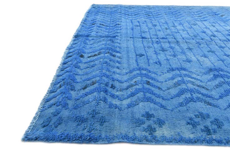 Detailansicht von 175cm x 200cm Handgeknüpft Darya Wolle Quadrat Teppich