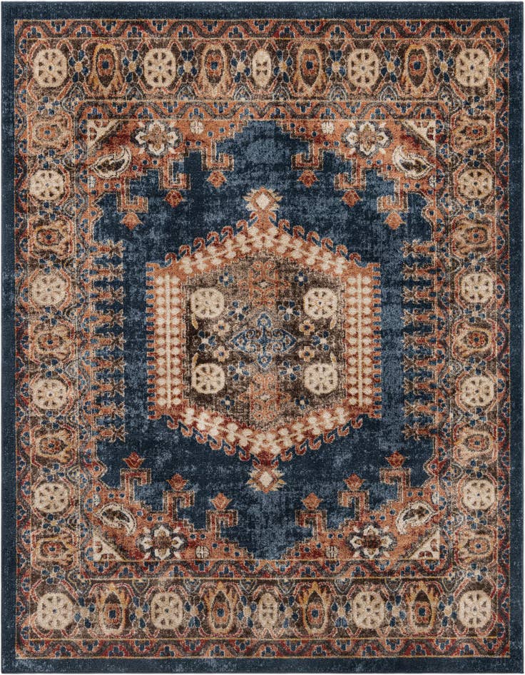 Detail image of 7' 10 x 7' 10 Eden Square Rug