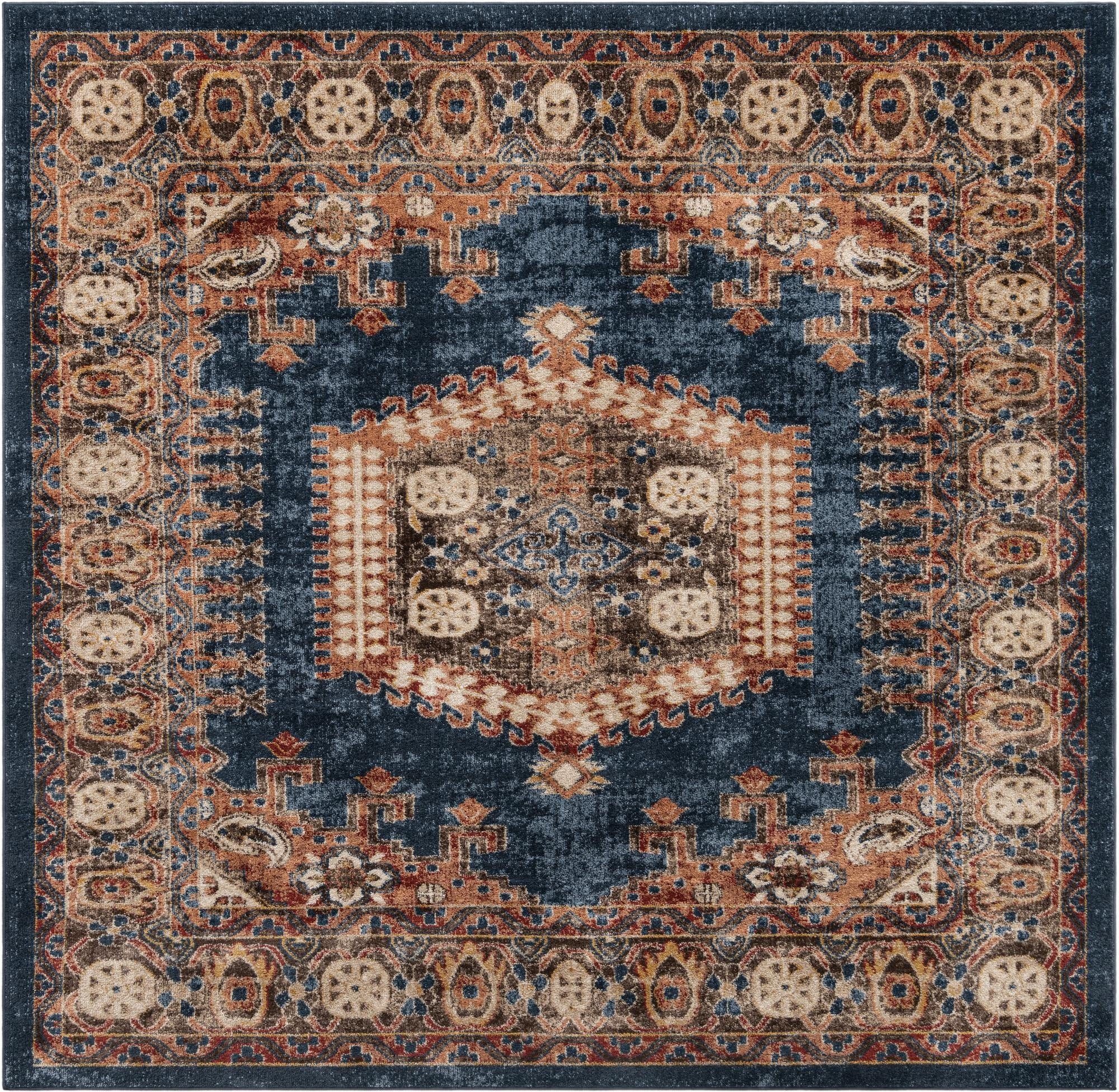 7' 10 x 7' 10 Eden Square Rug