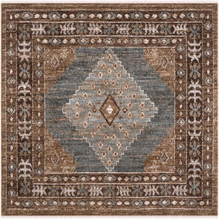 Detail image of 5' x 5' Grand Tradition Square Rug