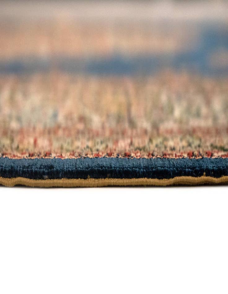 Detail image of 4' 9 x 4' 9 Hereke Silk Square Rug