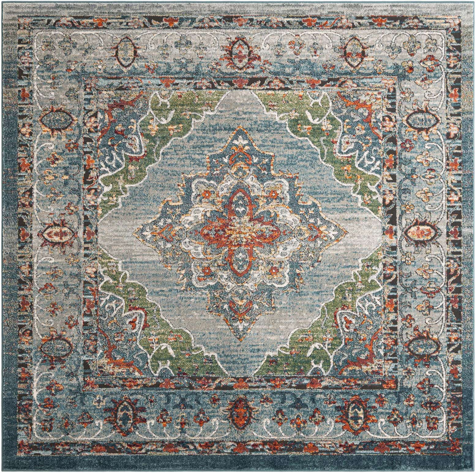 7' 10 x 7' 10 Isabella Square Rug
