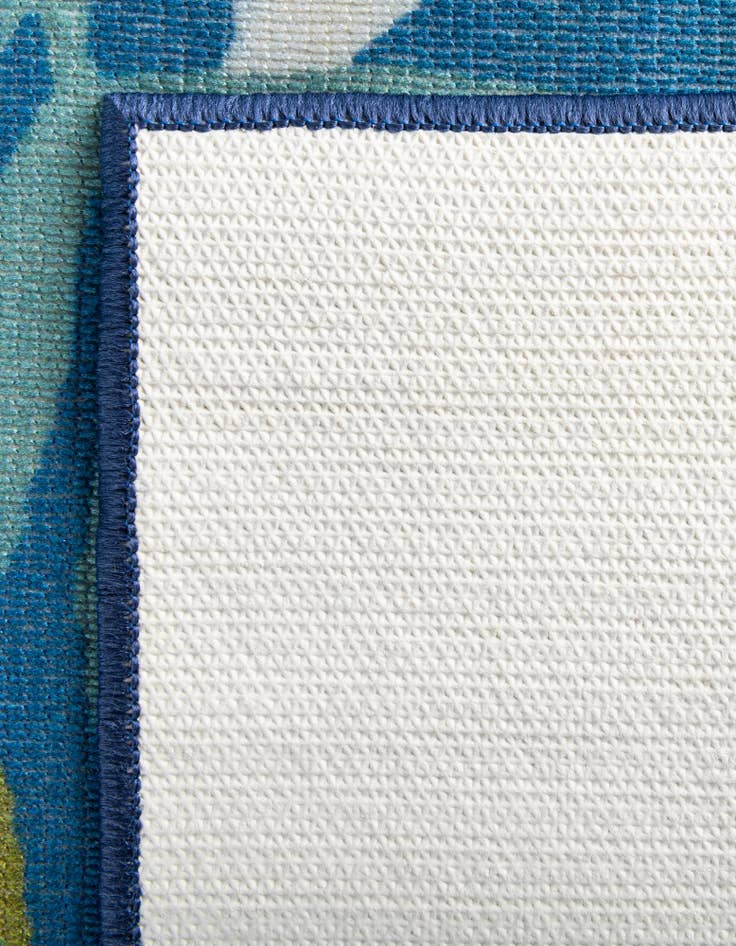 Detail image of 7' 10 x 7' 10  Washable Jill Zarin Caribbean Indoor / Outdoor Square Rug