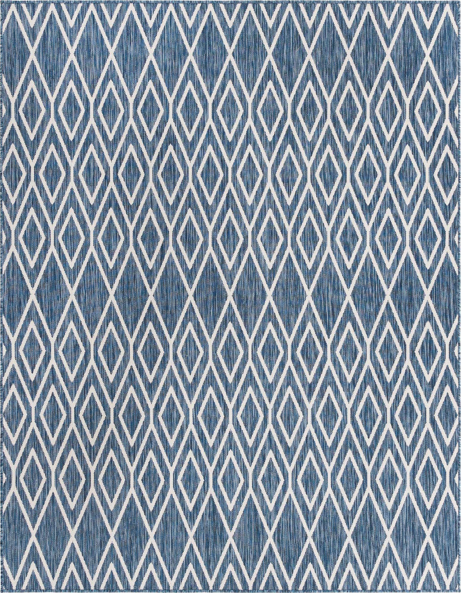 7' 10 x 7' 10 Easy-Clean Jill Zarin Turks and Caicos Indoor / Outdoor Square Rug