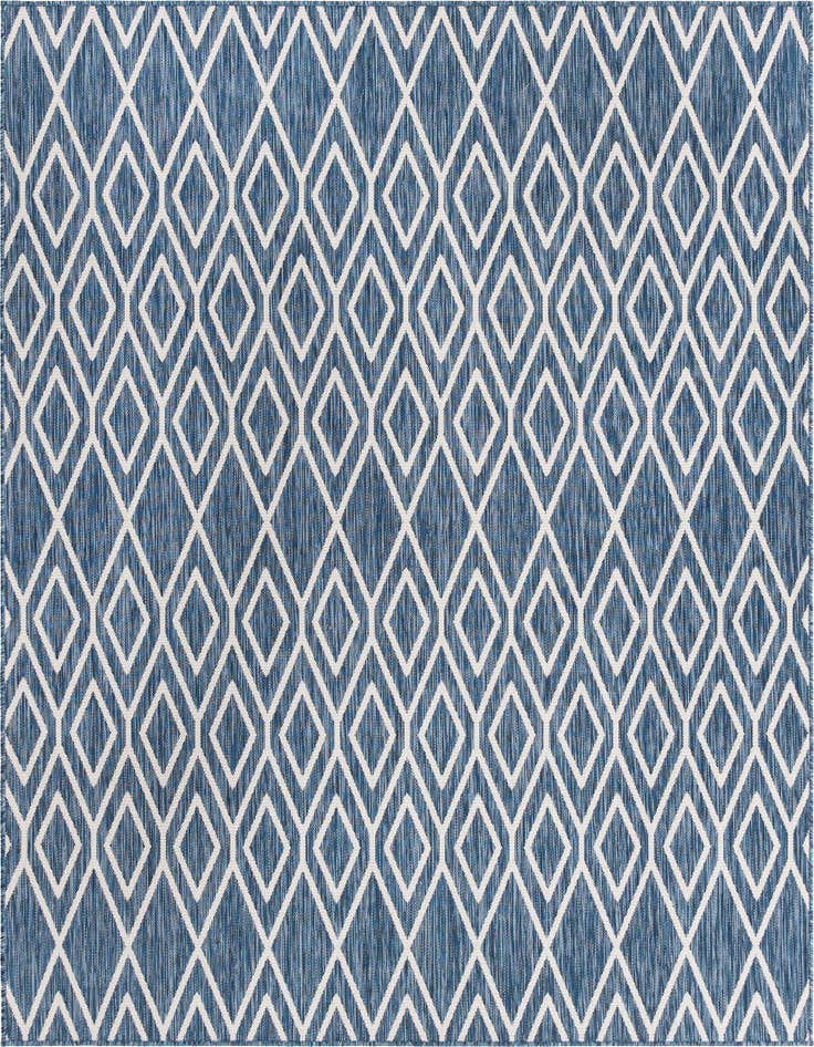 Detail image of 7' 10 x 7' 10 Easy-Clean Jill Zarin Turks and Caicos Indoor / Outdoor Square Rug