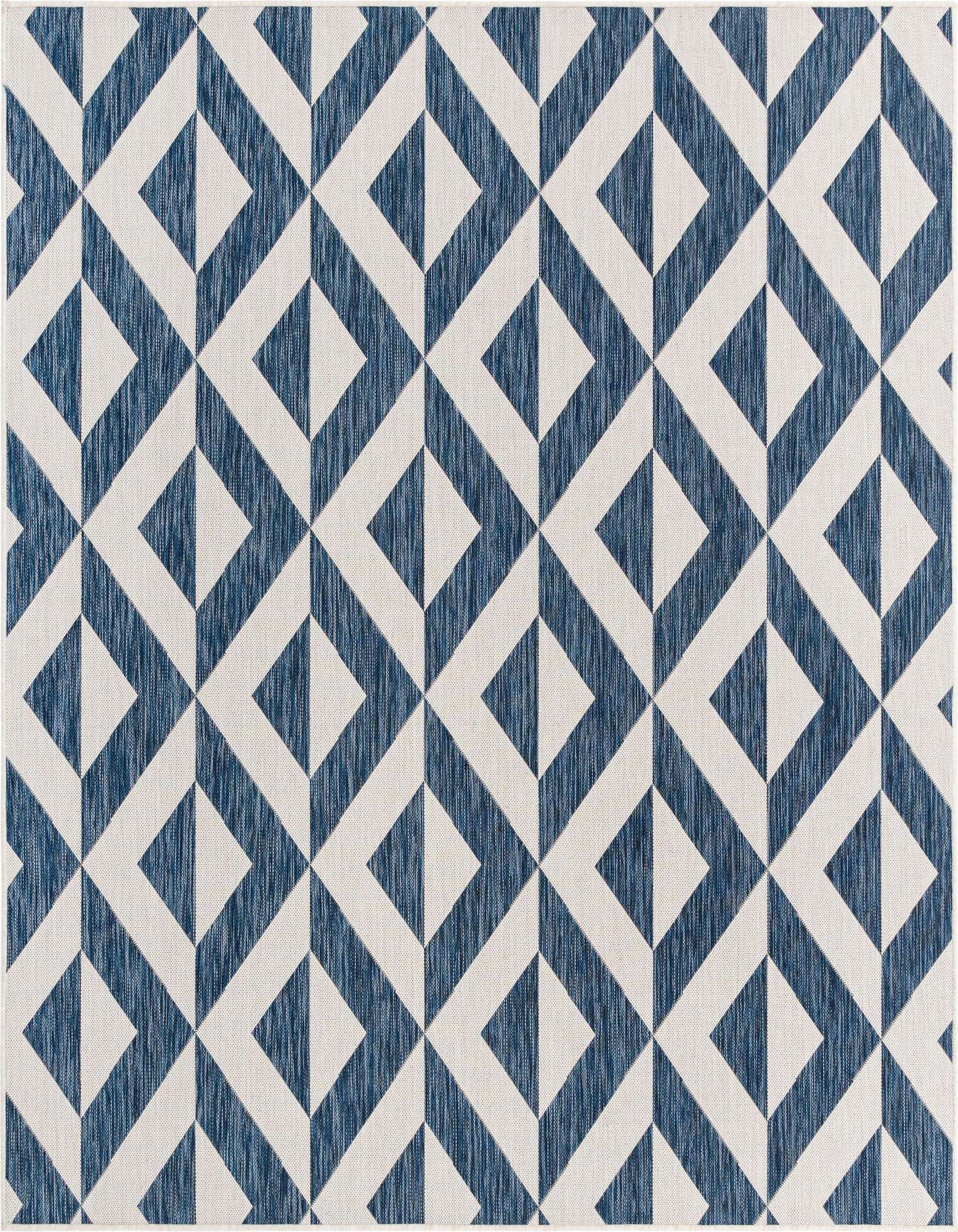 7' 10 x 7' 10 Easy-Clean Jill Zarin Napa Indoor / Outdoor Square Rug