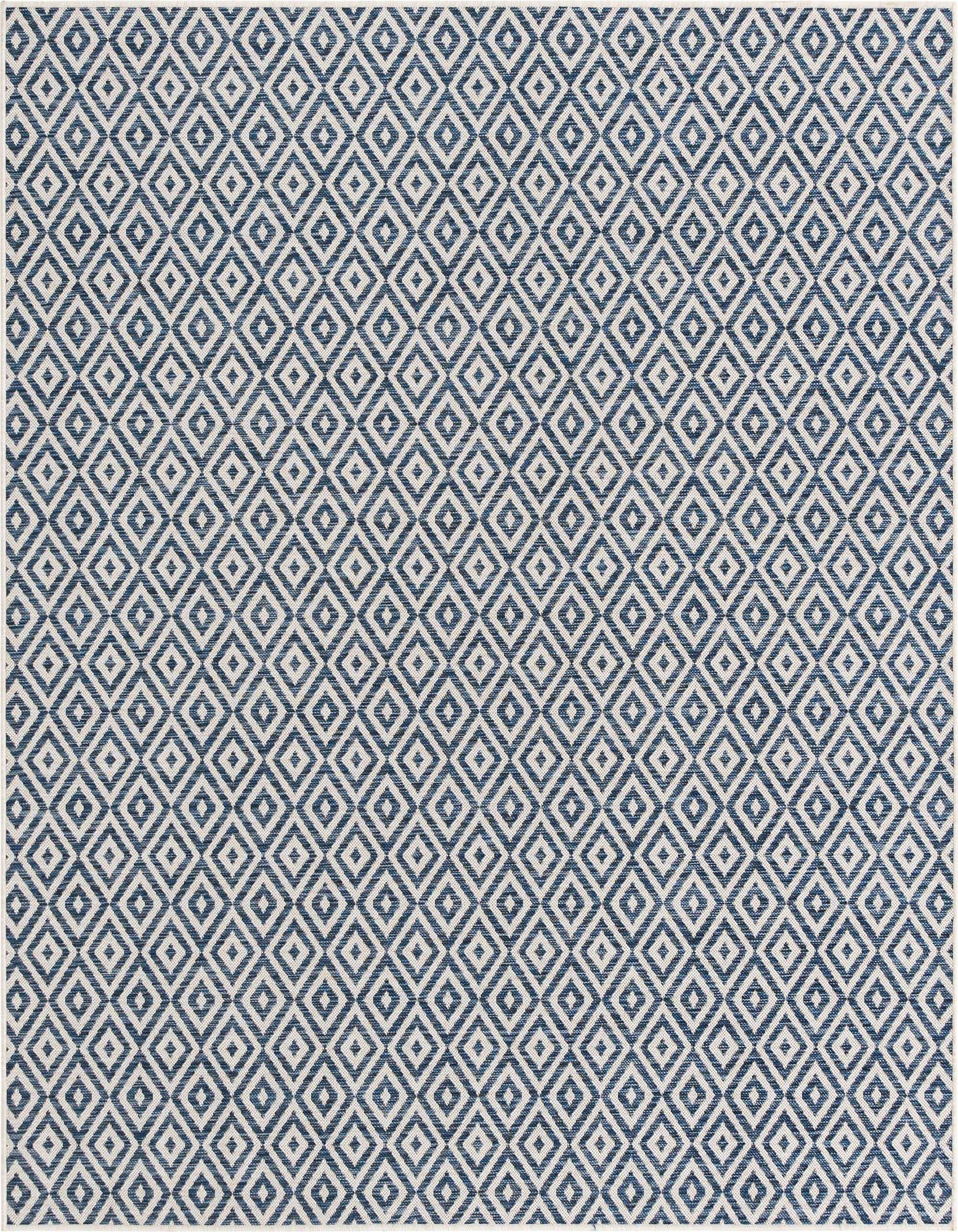7' 10 x 7' 10 Easy-Clean Jill Zarin Costa Rica Indoor / Outdoor Square Rug
