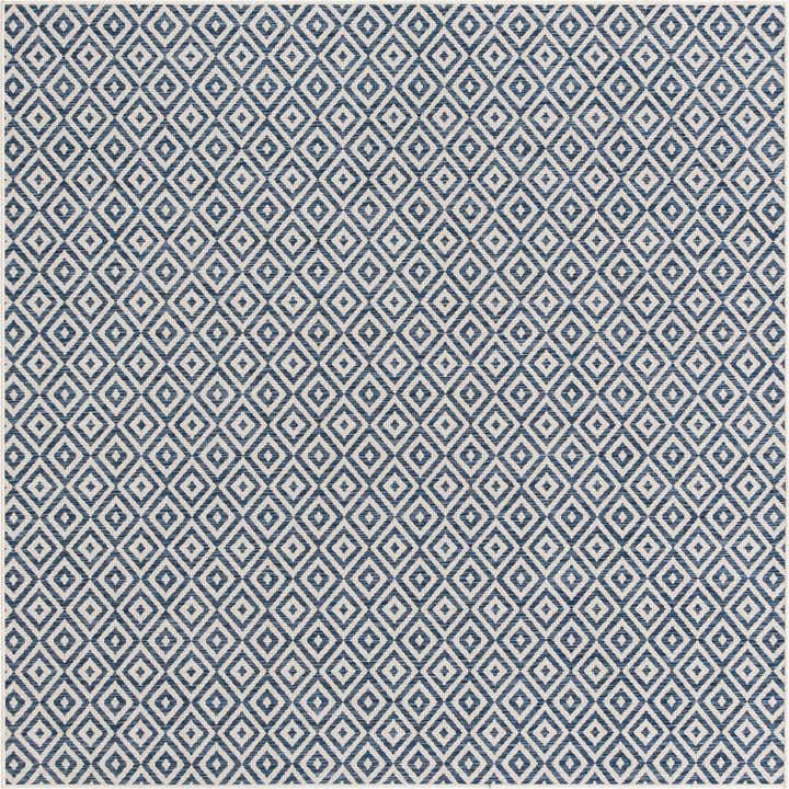 7' 10 x 7' 10 Easy-Clean Jill Zarin Costa Rica Indoor / Outdoor Square Rug