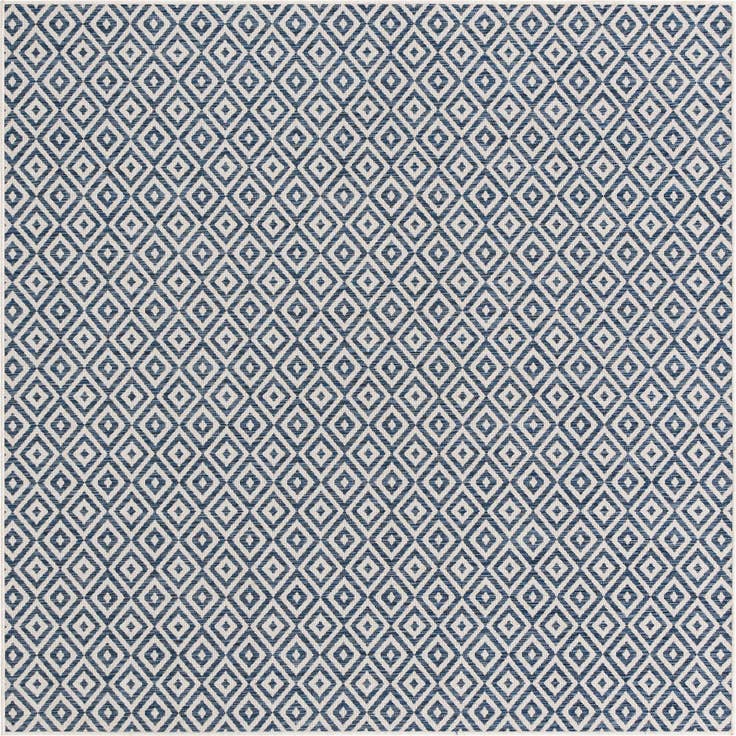 Detail image of 7' 10 x 7' 10 Easy-Clean Jill Zarin Costa Rica Indoor / Outdoor Square Rug