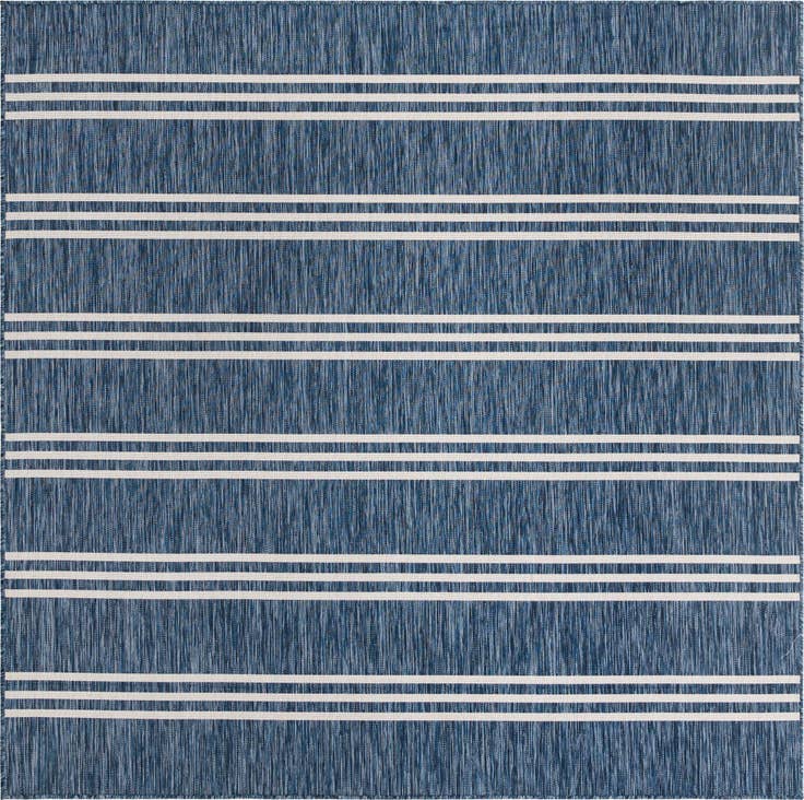 Detail image of 7' 10 x 7' 10 Easy-Clean Jill Zarin Anguilla Indoor / Outdoor Square Rug