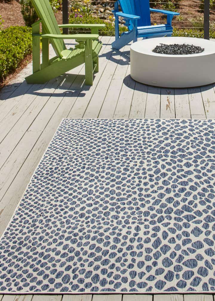 13' x 13' Easy-Clean Jill Zarin Cape Town Indoor / Outdoor Square Rug