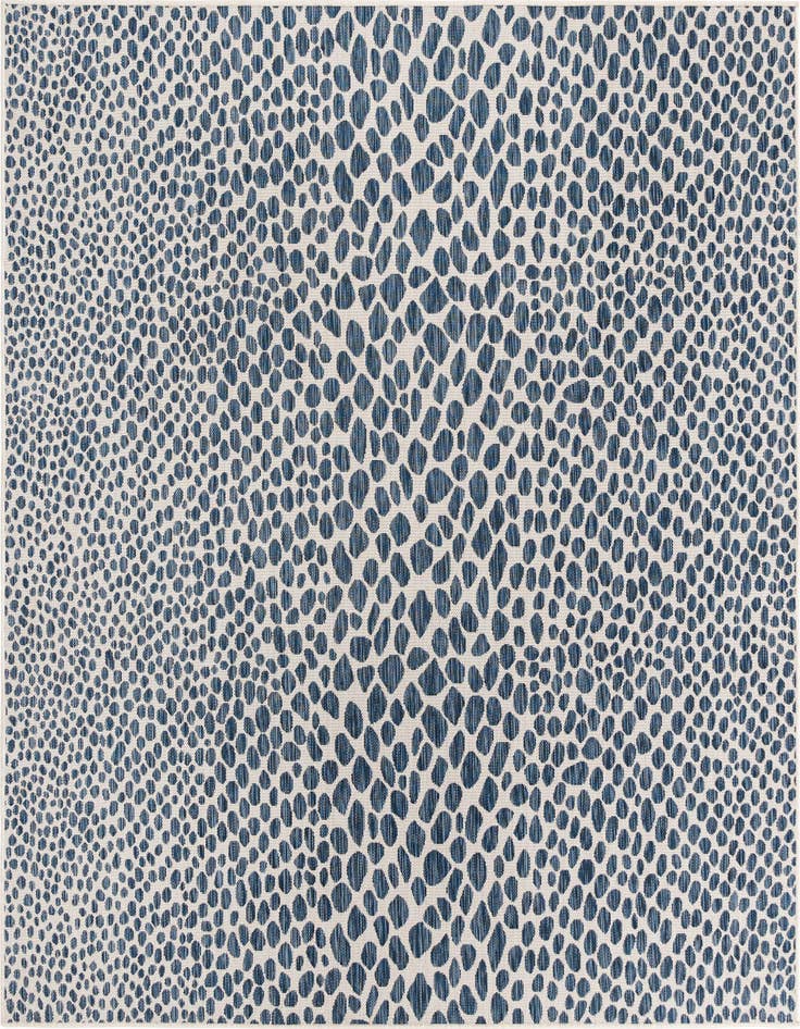 Detail image of 7' 10 x 7' 10 Easy-Clean Jill Zarin Cape Town Indoor / Outdoor Square Rug