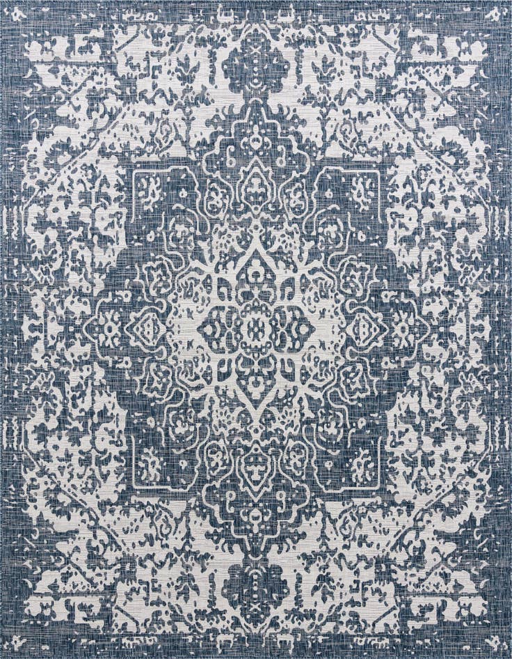 Detail image of 10' 8 x 10' 8 Easy-Clean Jill Zarin Dubai Indoor / Outdoor Square Rug